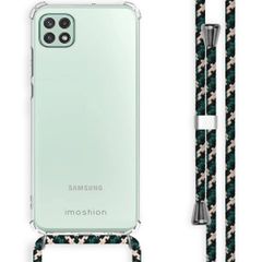 imoshion Backcover met koord Samsung Galaxy A22 (5G) - Groen