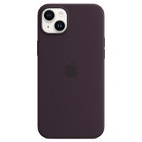 Apple Silicone Back Cover with MagSafe Apple iPhone 14 Plus - Elderberry