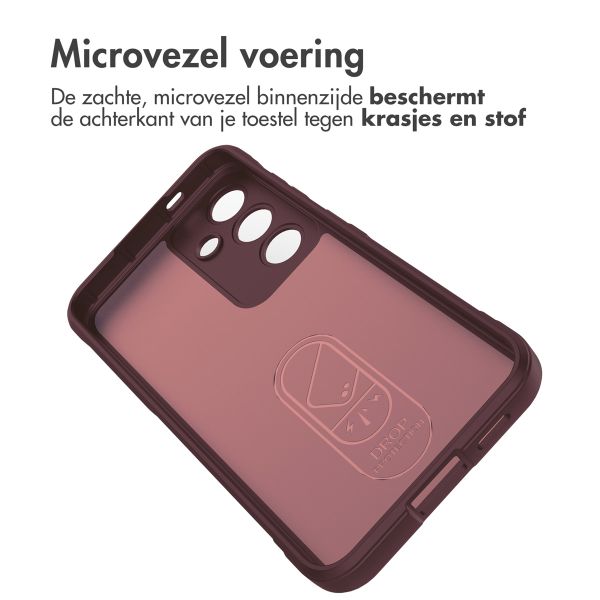 imoshion EasyGrip Backcover Samsung Galaxy S24 - Aubergine