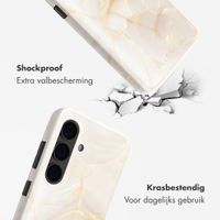 Selencia Vivid Backcover Samsung Galaxy S24 - Golden Beige Marble