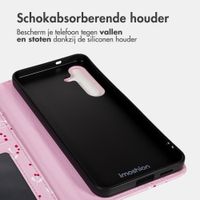 imoshion Design Bookcase Samsung Galaxy S24 - Blush Berries