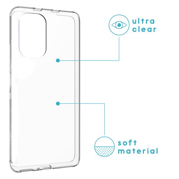 imoshion Softcase Backcover Xiaomi Poco F3 - Transparant