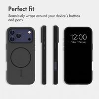 imoshion Colour Back Cover with Thin MagSafe Ring Apple iPhone 17 Pro Max - Black