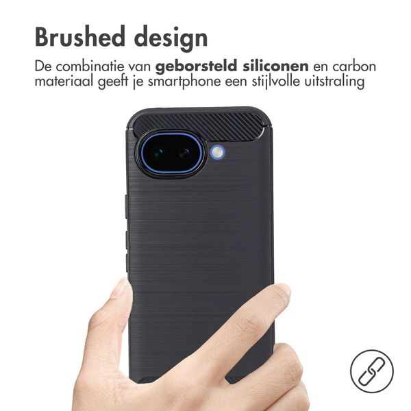 imoshion Brushed Backcover Google Pixel 10a - Zwart