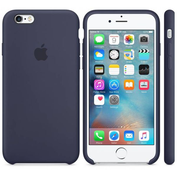 Apple Silicone Backcover Apple iPhone 6 / 6s - Midnight Blue