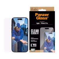 PanzerGlass Anti-Bacterial Screenprotector Apple iPhone 17 Pro