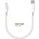 Accezz Lightning naar USB kabel iPhone 5 / 5s - MFi certificering - 0,2 meter - Wit