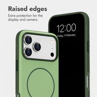 imoshion Colour Back Cover with Thin MagSafe Ring Apple iPhone 17 Pro Max - Dark Green