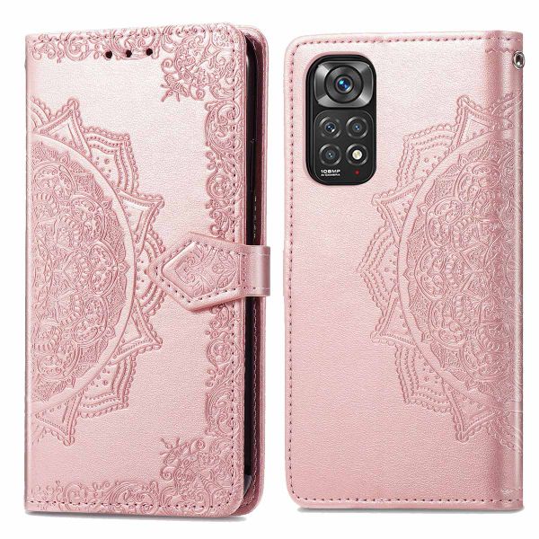 imoshion Mandala Bookcase Xiaomi Redmi Note 11 Pro - Rosé Goud