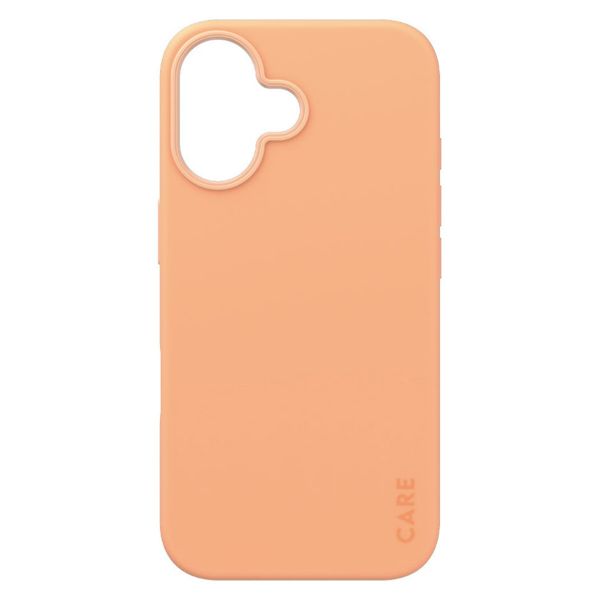 CARE by PanzerGlass Fashion Backcover MagSafe Apple iPhone 16 - Peachy