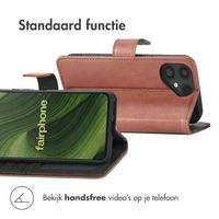 imoshion Luxe Bookcase Fairphone 6 - Bruin