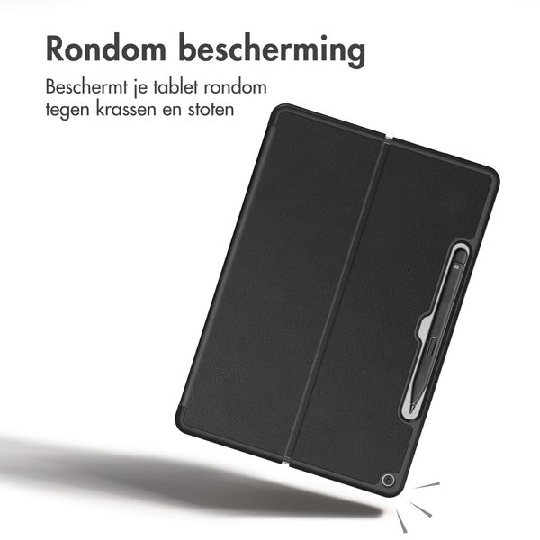 imoshion Trifold Bookcase Microsoft Surface Pro 12 - Zwart