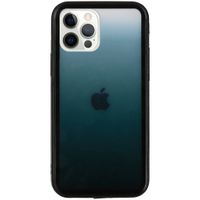 Gradient Backcover iPhone 12 (Pro) - Zwart