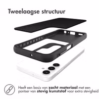 imoshion Rugged Hybrid Case Samsung Galaxy A25 (5G) - Zwart