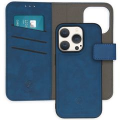 imoshion Uitneembare 2-in-1 Luxe Bookcase Apple iPhone 15 Pro - Blauw