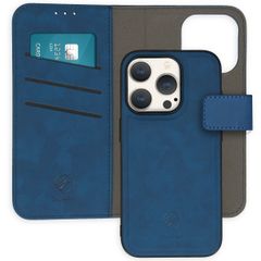 imoshion Uitneembare 2-in-1 Luxe Bookcase iPhone 15 Pro - Blauw