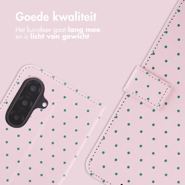 imoshion Design Bookcase Samsung Galaxy A17 (5G) / (4G) - Happy Dots