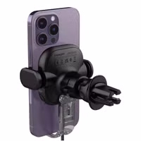 Spigen OneTap Telefoonhouder – Ventilatierooster – Draadloos opladen – Universeel – Zwart