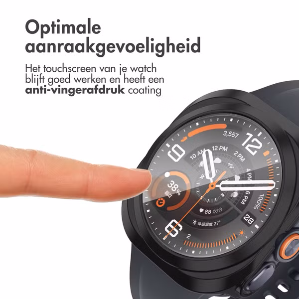 imoshion Full Cover Hardcase Samsung Galaxy Watch Ultra 2 (2026) - Zwart