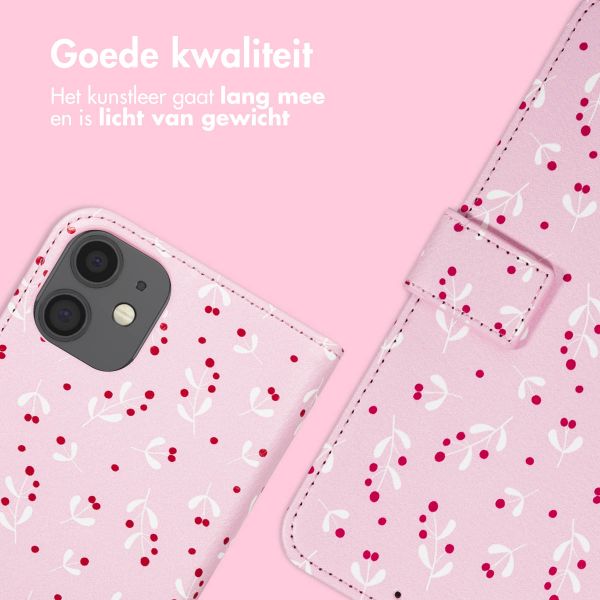 imoshion Design Bookcase Apple iPhone 12 (Pro) - Blush Berries