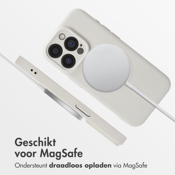 imoshion Color Backcover met MagSafe Apple iPhone 15 Pro - Beige
