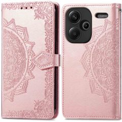 imoshion Mandala Bookcase Xiaomi Redmi Note 13 Pro Plus (5G) - Rosé Goud