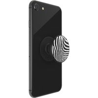 PopSockets Luxe PopGrip - Embossed Metal Zebra