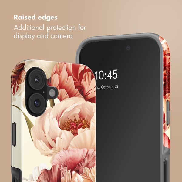 Selencia Vivid Back Cover with MagSafe Apple iPhone 17 - Vintage Peony