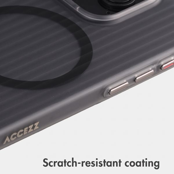 Accezz Lite Case with MagSafe | Fluted | Apple iPhone 15 Pro - Grey