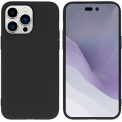 imoshion Color Backcover Apple iPhone 14 Pro Max - Zwart