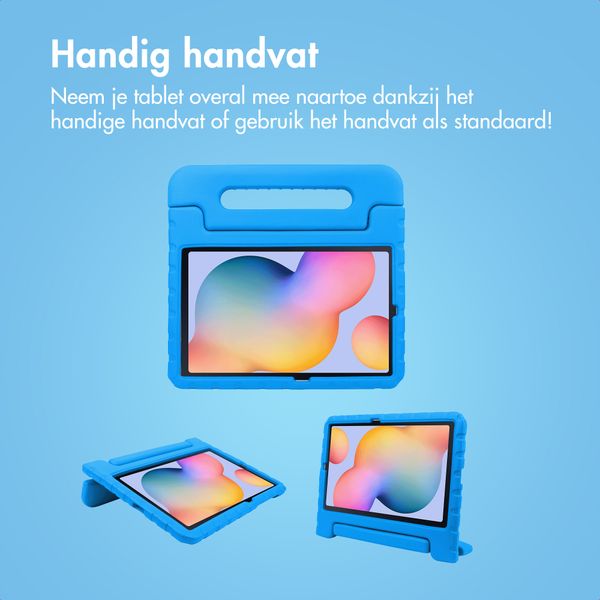 imoshion Kidsproof Backcover met handvat Samsung Galaxy Tab S6 Lite / Tab S6 Lite (2022) / Tab S6 Lite (2024) - Blauw