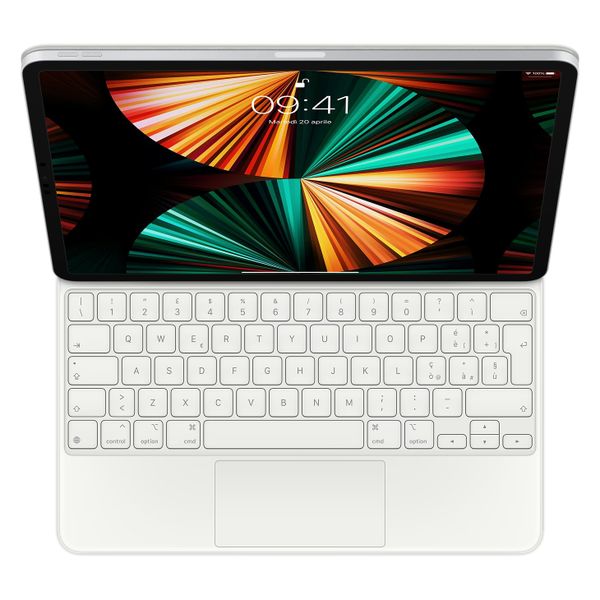 Apple Magic Keyboard Apple iPad Air 13 inch (2026) M4 / (2025) M3 / (2024) M2 / iPad Pro 12.9 (2018/2020/2021/2022) - QWERTY / IT - White
