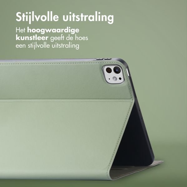 Accezz Classic Tablet Case Apple iPad Pro 11 (2024) M4 - Groen