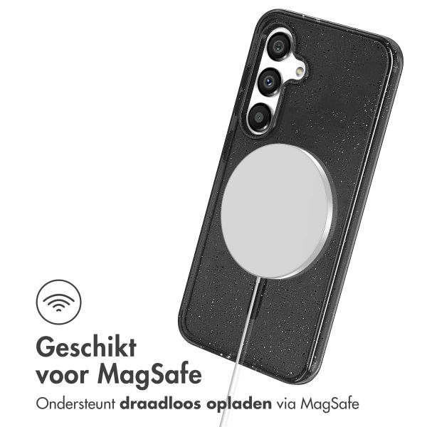 imoshion Sparkle Backcover met MagSafe Samsung Galaxy S25 - Zwart