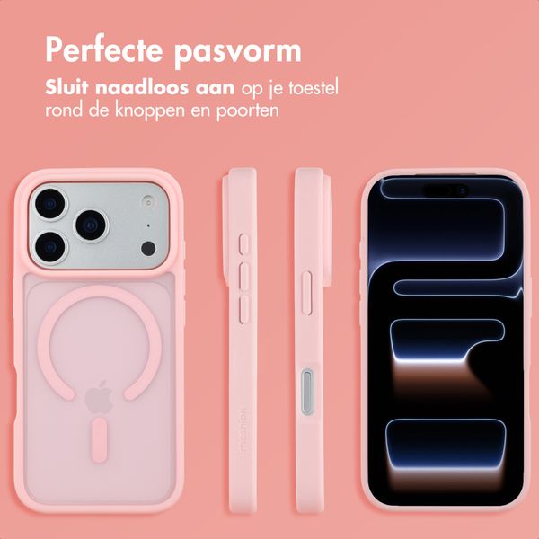 imoshion Color Guard Backcover met MagSafe Apple iPhone 17 Pro - Lichtroze