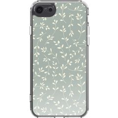 imoshion Design hoesje Apple iPhone SE (2022 / 2020) / 8 / 7 - Smoke Green Flowers