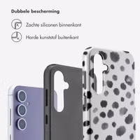 Selencia Vivid Backcover Samsung Galaxy S23 FE - Trendy Leopard