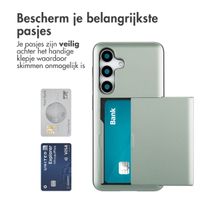 imoshion Backcover met pasjeshouder Samsung Galaxy S25 - Groen