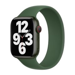 Apple Siliconen solobandje Apple Watch | 44/45/46/49 mm - Maat 10 - Clover