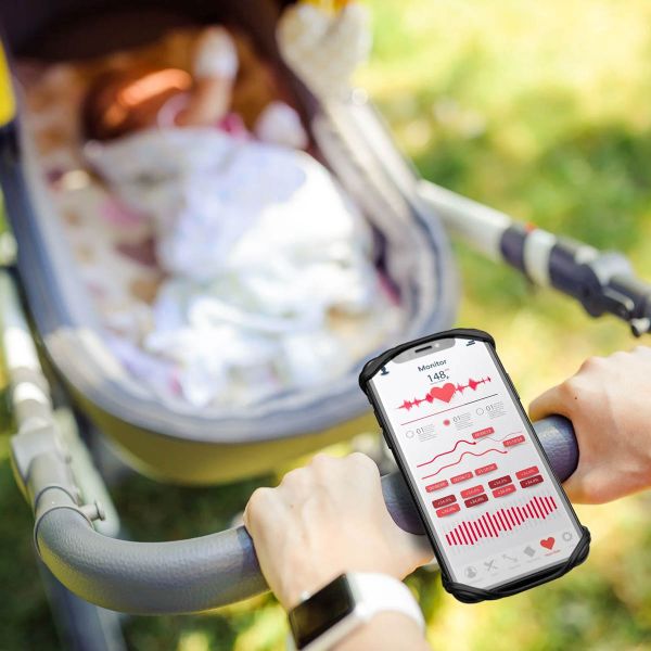 Fixed Bikee 2 - Telefoonhouder fiets - 360 graden draaibaar - Universeel - Zwart