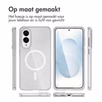 imoshion Sparkle Backcover met MagSafe Samsung Galaxy S25 Edge - Transparant