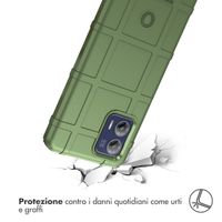 imoshion Rugged Shield Backcover Motorola Moto G73 - Donkergroen