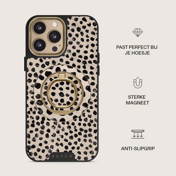 Burga Ringholder MagSafe Gold - Telefoonring - Almond Latte