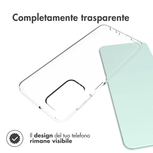 Accezz Clear Backcover Samsung Galaxy A23 (5G) - Transparant