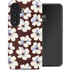 Selencia Vivid Case Samsung Galaxy S26 - Choco Flower Pop