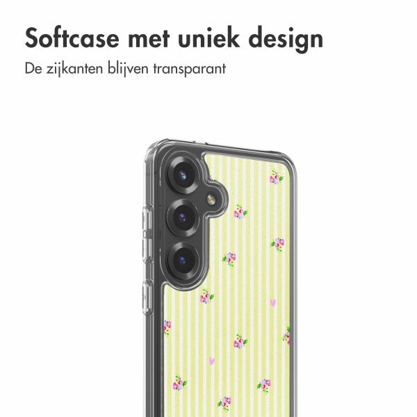 imoshion Design hoesje Samsung Galaxy S25 - Garden Stripes