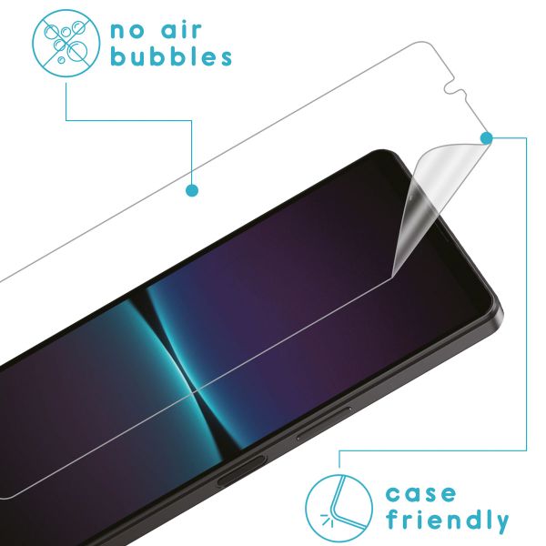 imoshion Screenprotector Folie 3 pack Sony Xperia 1 IV