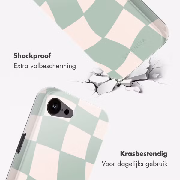 Selencia Vivid Backcover met MagSafe Apple iPhone 16e - Groovy Sage Green