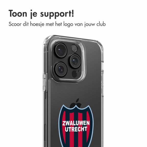 Clear Backcover Apple iPhone 16 Pro - Zwaluwen Utrecht '11