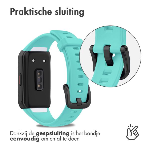 imoshion Siliconen bandje Huawei Band 6 / Honor Band 6 - Turquoise